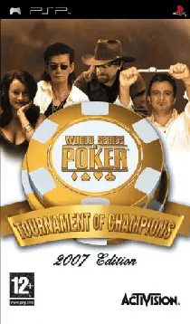 World Series of Poker - Tournament of Champions - 2007 Edition (EU) box cover front